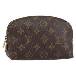 LOUIS VUITTON Monogram Pochette Cosmetic PM Pouch M43998 LV Auth 161183